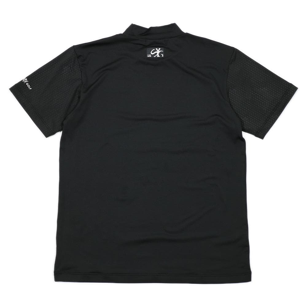 新品☆【SY32 GOLF】 G-002 EMBOSS STRETCH MOCK