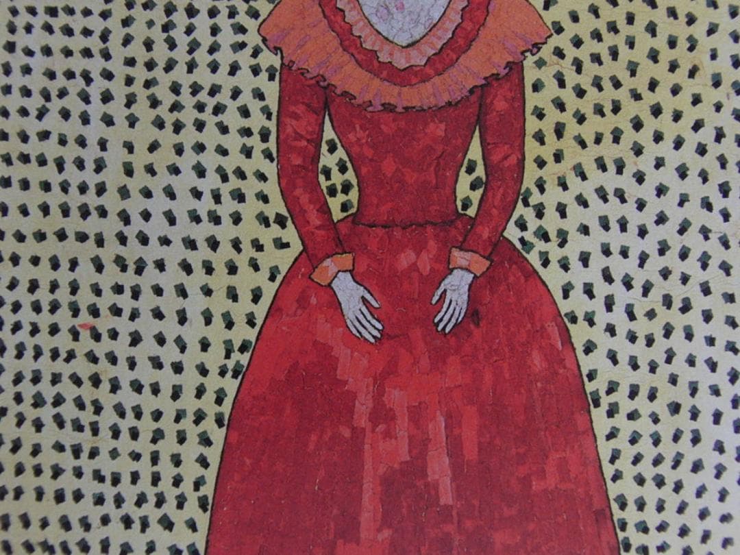 山下清、【西洋人形】、希少な額装用画集より、美品、日本人画家、新品額装付