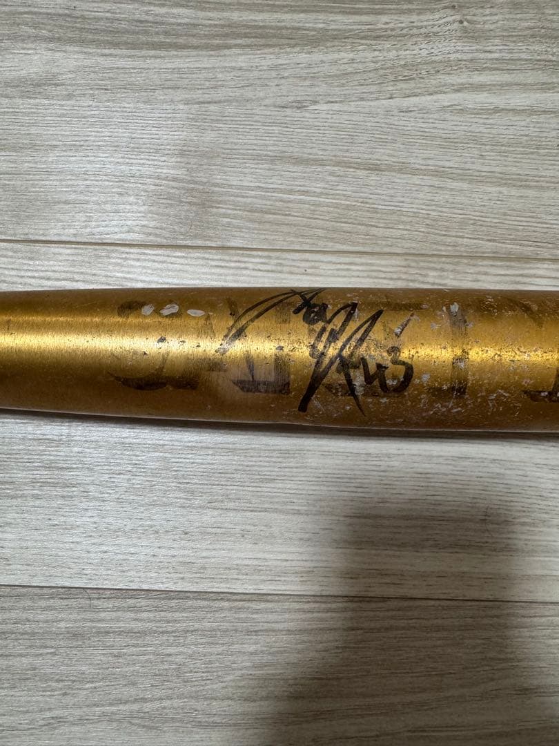 オリックス・バファローズ#43山本由伸　直筆サイン　金属バット