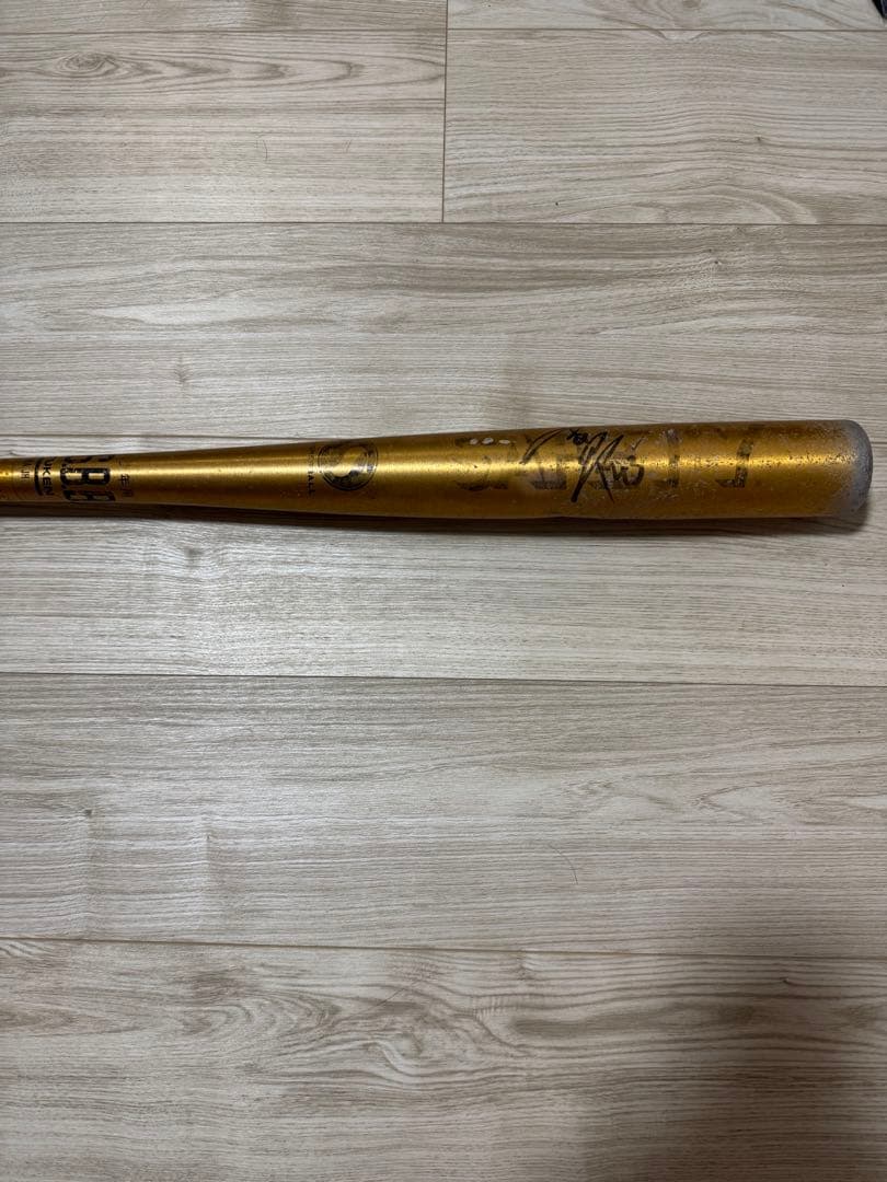 オリックス・バファローズ#43山本由伸　直筆サイン　金属バット