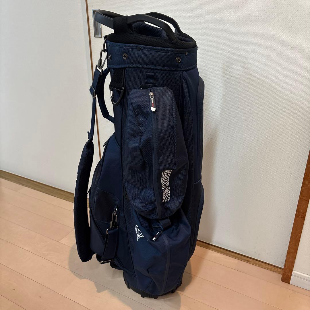 BEAMS GOLF/エイトハーフ キャディバッグ ネイビー