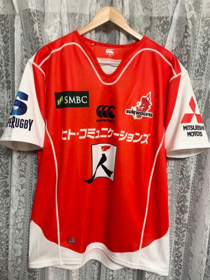 【新品】Canterbury カンタベリー サンウルブズ ユニフォーム XL