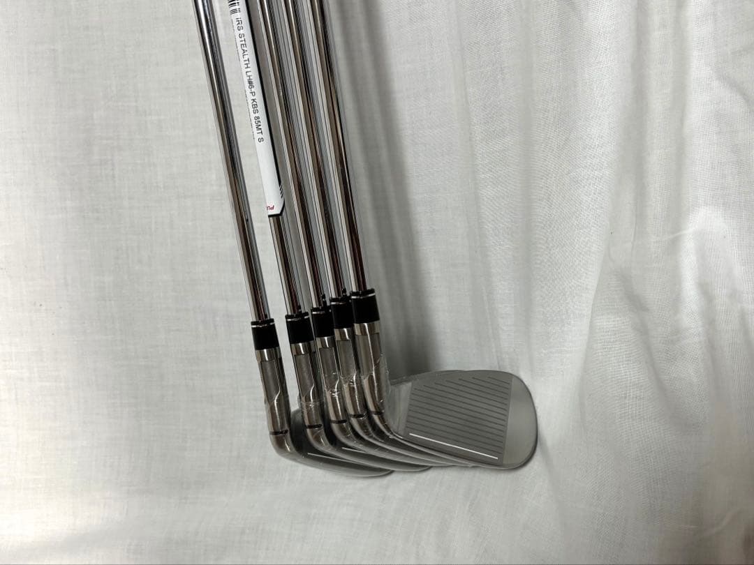 【新品・レフティ】ステルス　アイアンセット スチールS テーラーメイド（6〜P）