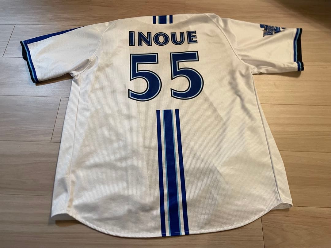 横浜DeNAベイスターズ　INOUE 55 ホームユニフォーム　宇宙❗️