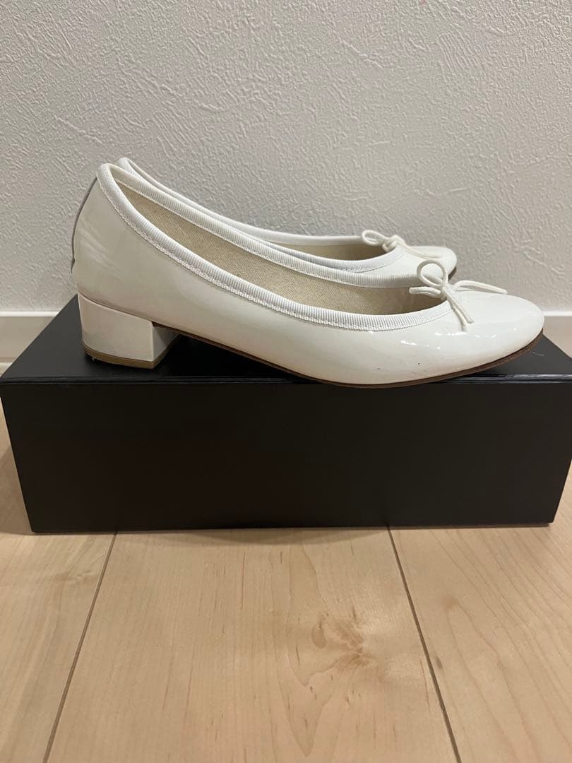 repetto バレエシューズ ホワイト 37.5