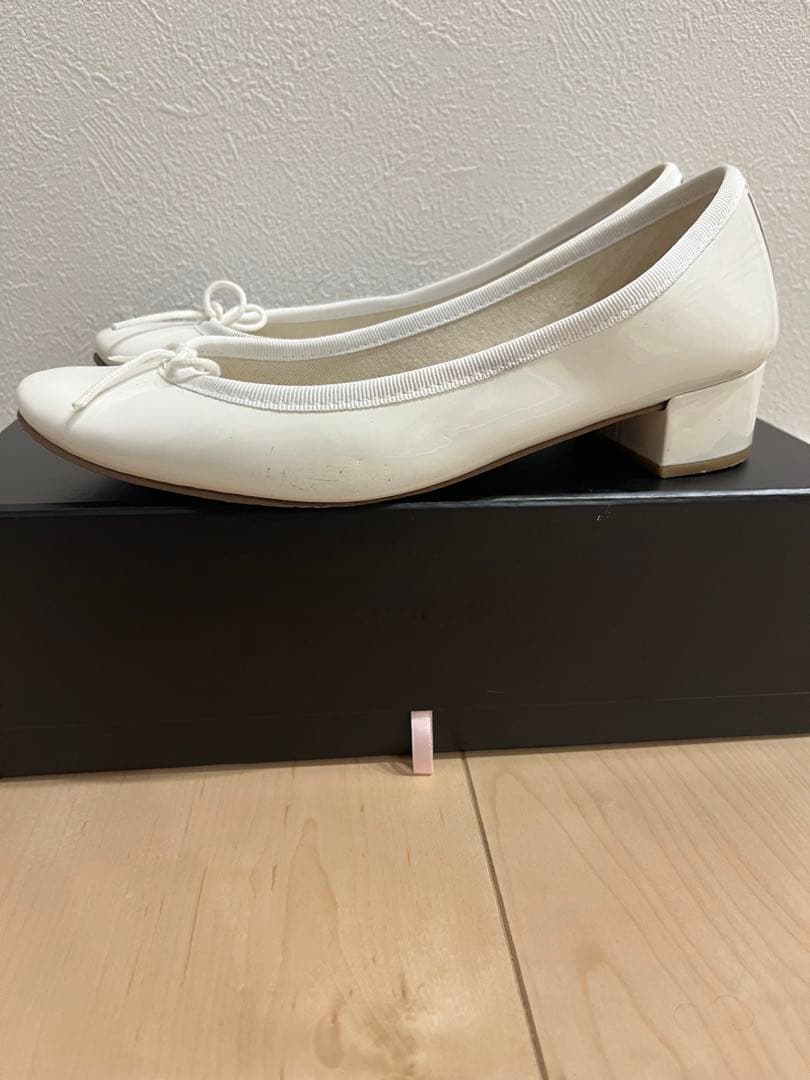 repetto バレエシューズ ホワイト 37.5