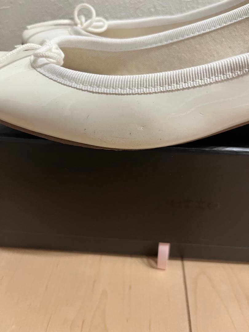 repetto バレエシューズ ホワイト 37.5