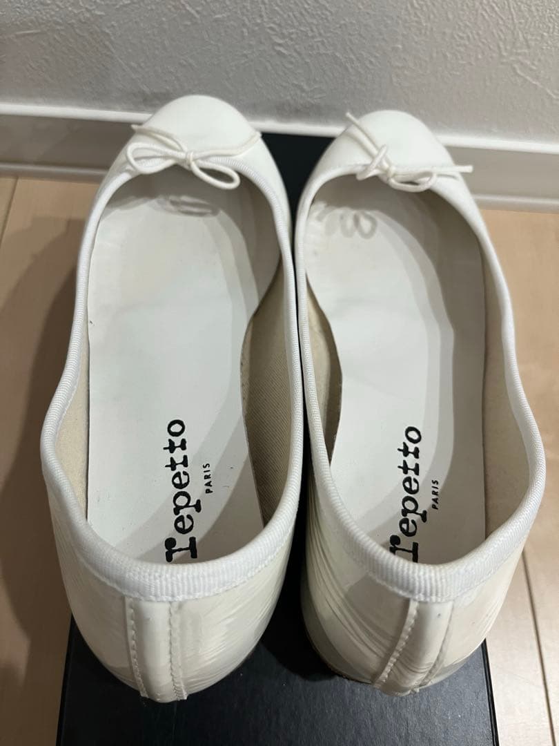 repetto バレエシューズ ホワイト 37.5