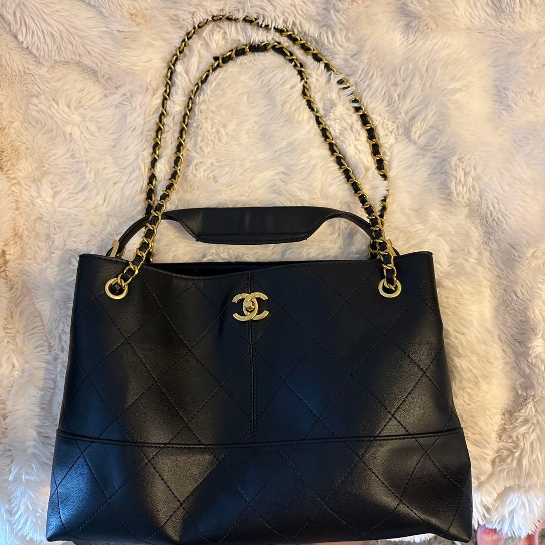 CHANEL シャネルノベルティ バック 黒
