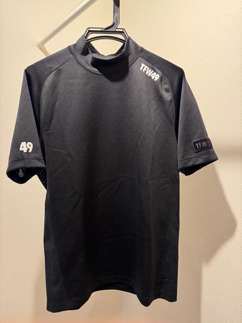 【TFW49】SIDE MESH MOCK NECK T102320006