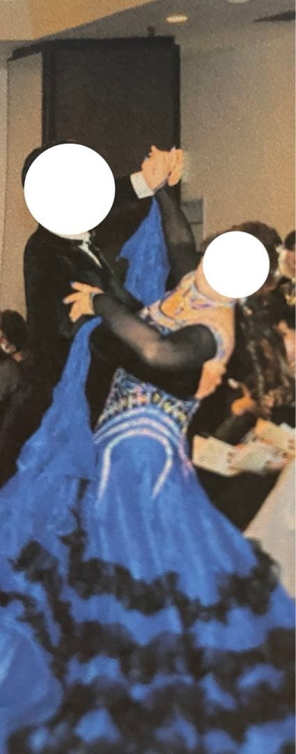 スタンダード　デモ用ドレス　社交ダンス