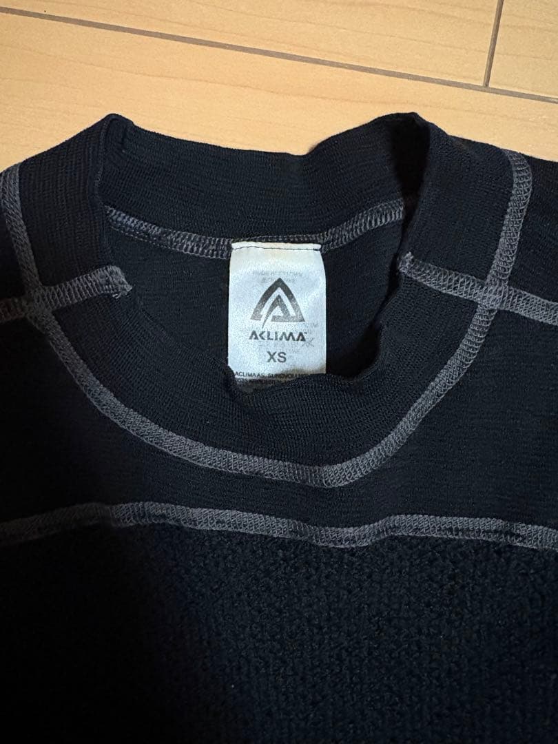 Aclima アクリマ aclima woolnet 上下セット XS