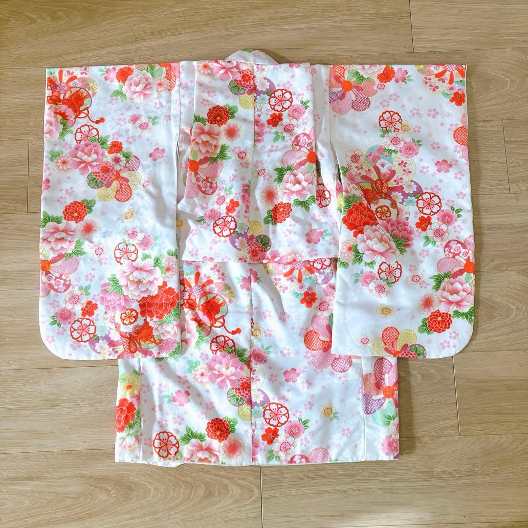 京美花ひめ 七五三 3歳用 着物セット