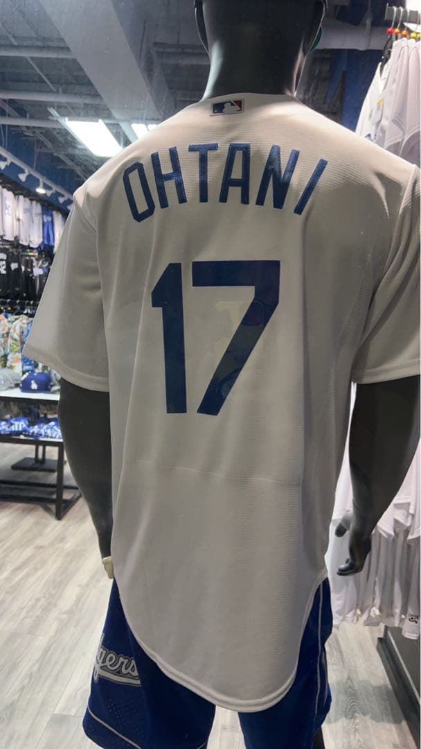 ドジャース ユニフォーム 大谷翔平 公式 Lサイズ