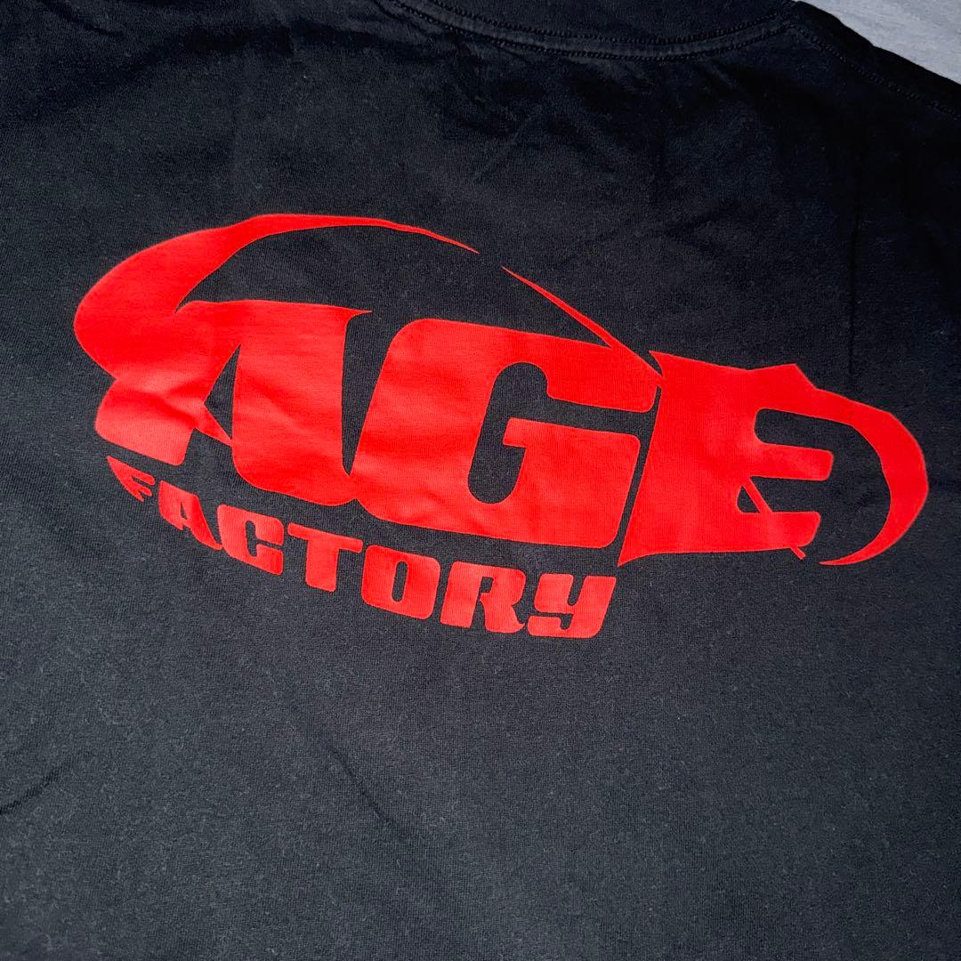 Age Factory Tシャツ ブラック XL