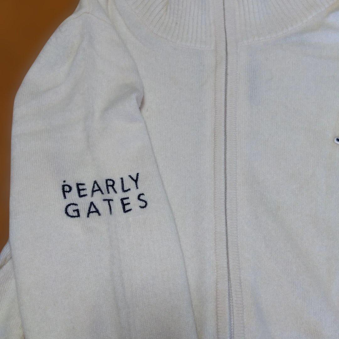 PEARLY GATES ジップ付セーター 5