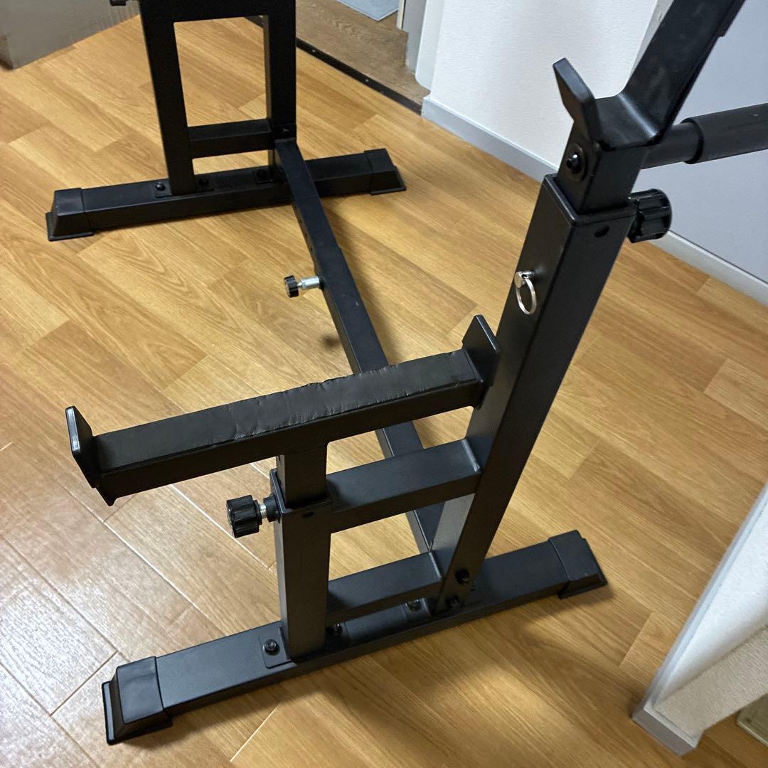 バーベルラック　ベンチプレス　スクワット　BARWING 送料込み