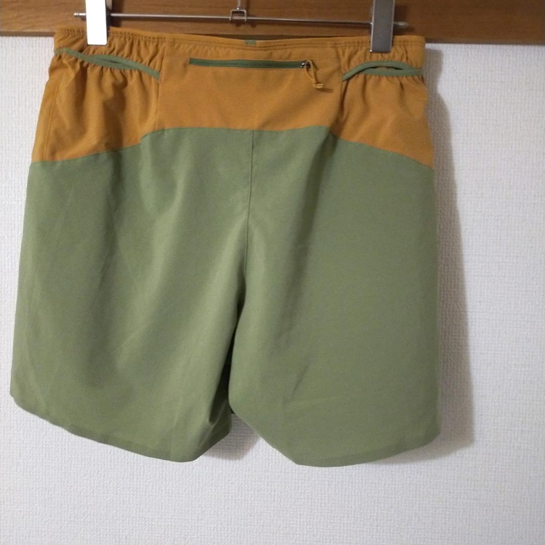 gp.様限定　パタゴニア　ストライダープロ　ショーツ　カーキ　橙　M