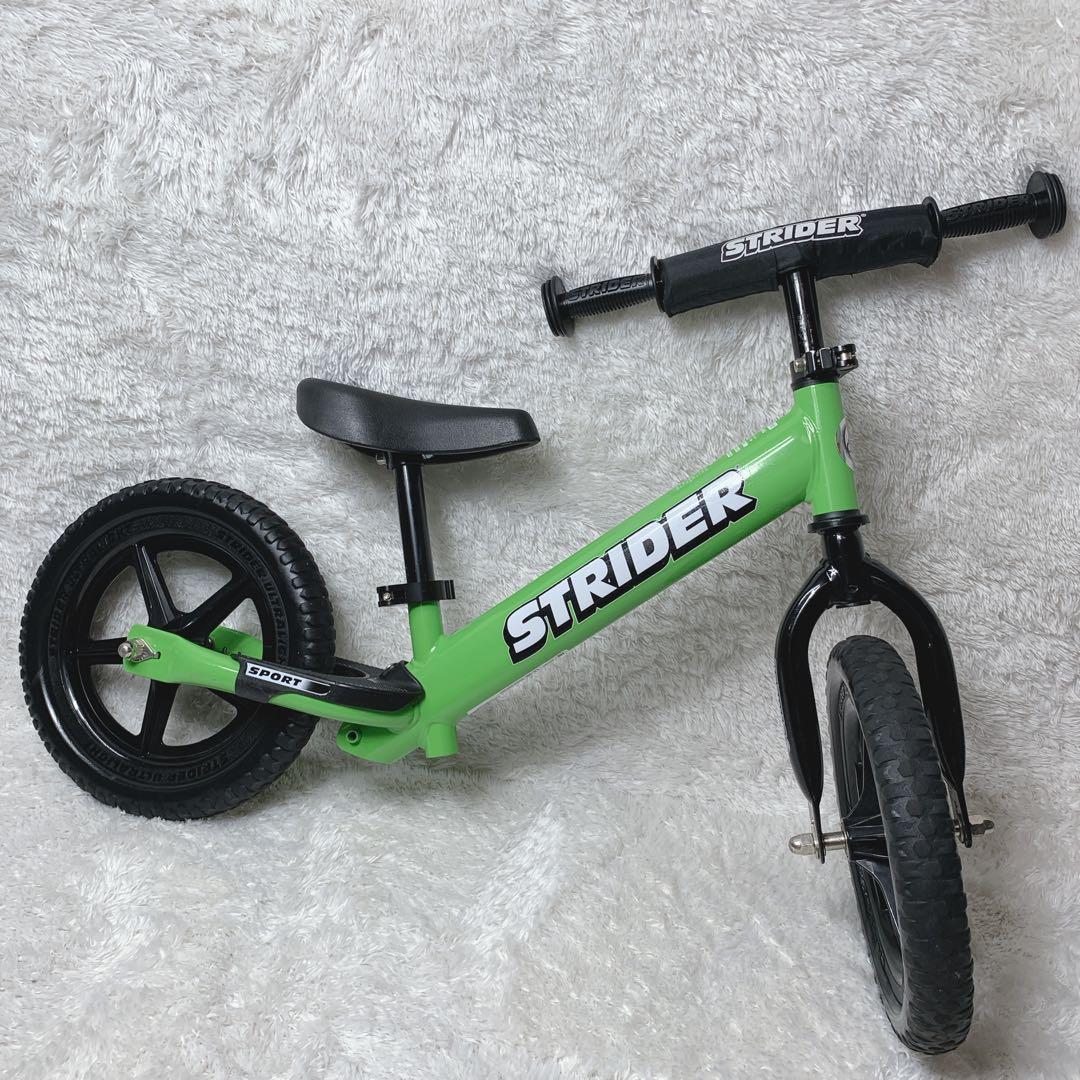 【美品】STRIDER 12 SPORT グリーン ストライダー