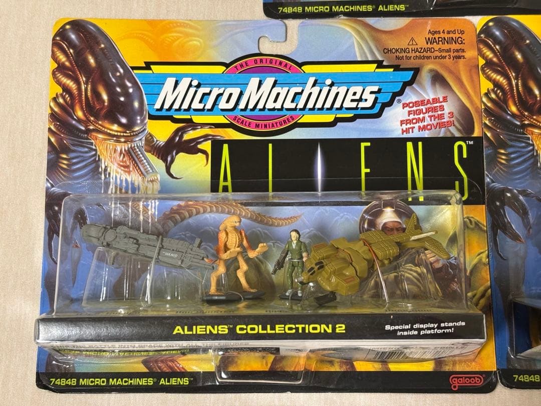 ⑤Galoob ガルーブ エイリアン マイクロマシン マシーン 全種セット