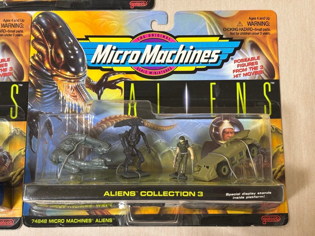 ⑤Galoob ガルーブ エイリアン マイクロマシン マシーン 全種セット
