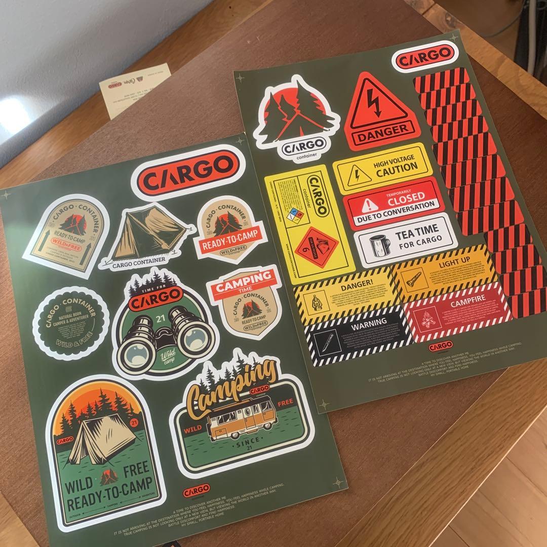 テーブル・チェア・ハンモック cargo container