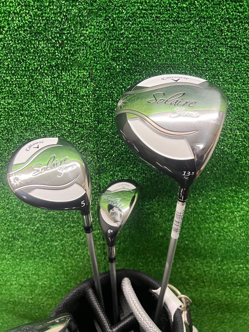 美品/キャロウェイ callaway/ソレイル/レディース/ハーフセット 8本