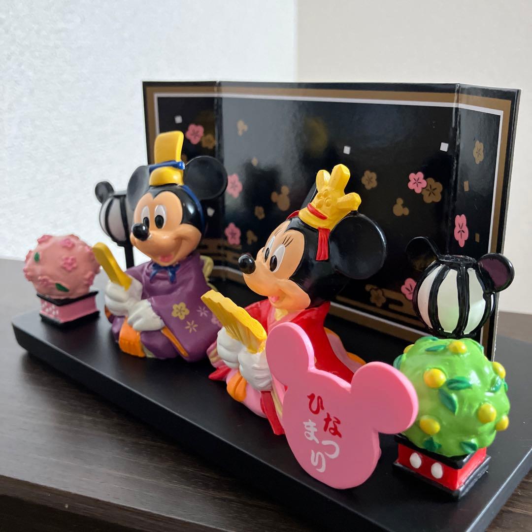 ディズニー　ベルメゾン　ひな祭り　雛人形　ミッキー ミニー