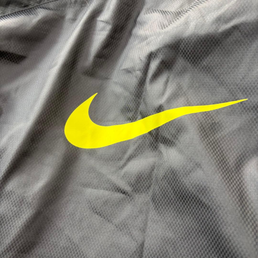 Nike ナイキ フード付きベンチコート ボア キルティング デカロゴ 2XL