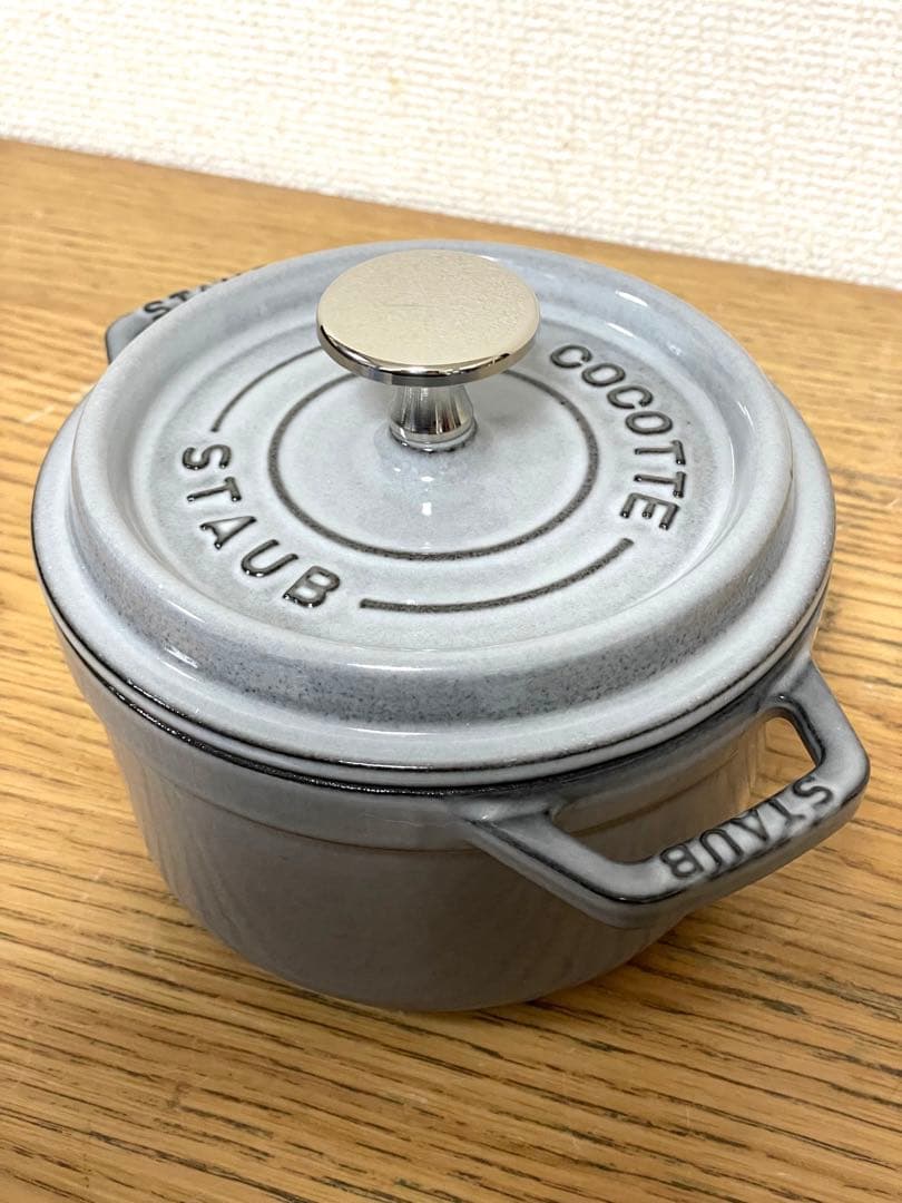 美品 STAUB ストウブ LA COCOTTE ココット 鍋 14cm