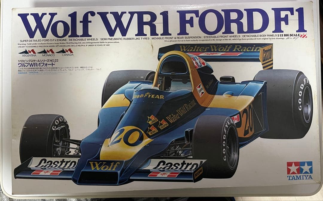 価格改定！タミヤ Wolf Ford F1 1/12スケール プラモデル