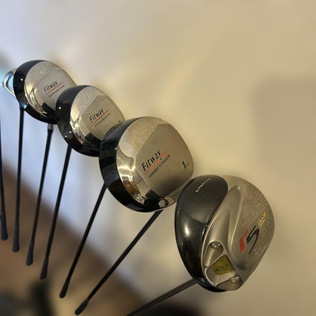 初心者おすすめセット　FitWay メンズ R １２本　右利き　ゴルフセット