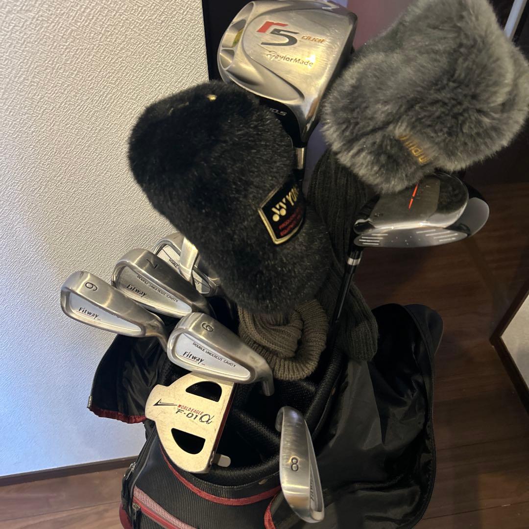初心者おすすめセット　FitWay メンズ R １２本　右利き　ゴルフセット