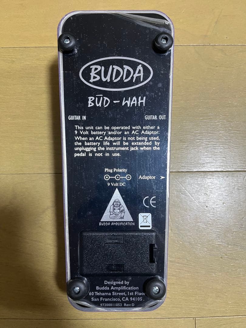 BUDDA Bud-Wah ワウペダル　赤ラベル