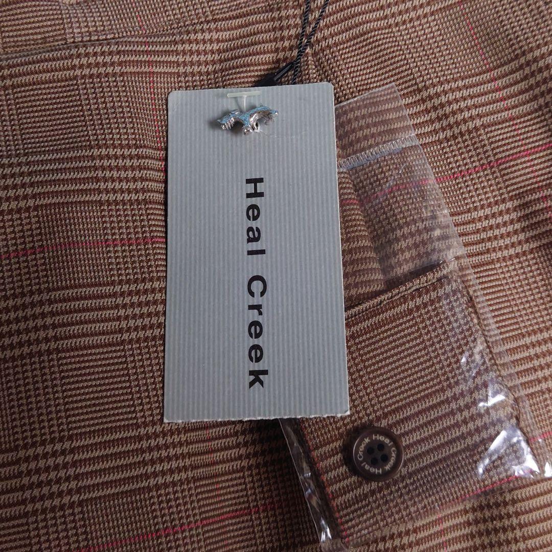 未使用 HealCreek ヒールクリーク グレンチェック キュロット ブラウン