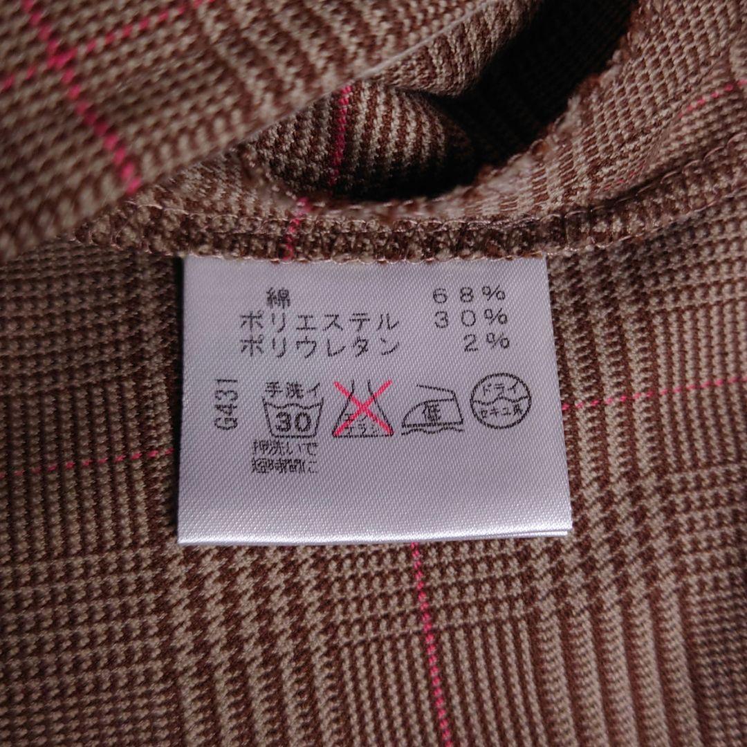 未使用 HealCreek ヒールクリーク グレンチェック キュロット ブラウン