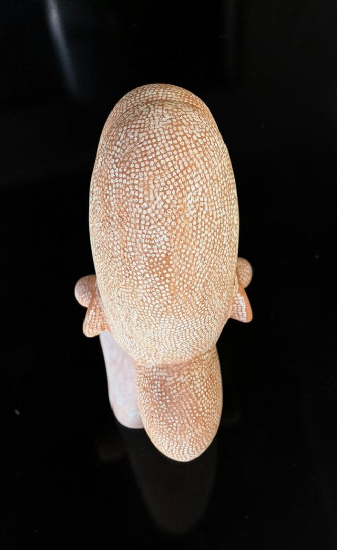 大塚茂吉 テラコッタ彫刻「キュクラデス」2005年 55 cm 共箱付 女性胸像