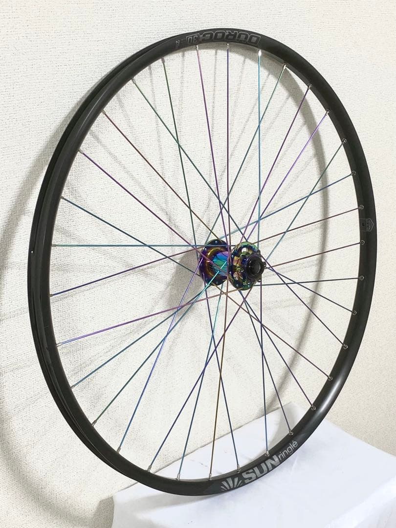 MTB 29er フロントホイール 100×15㎜ オイルスリック新品 未使用
