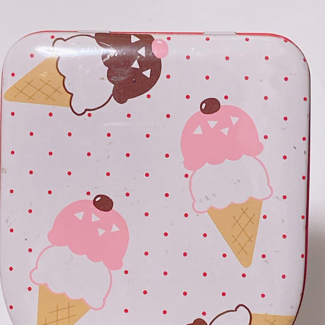 昭和レトロ ファンシー アイスクリーム 缶