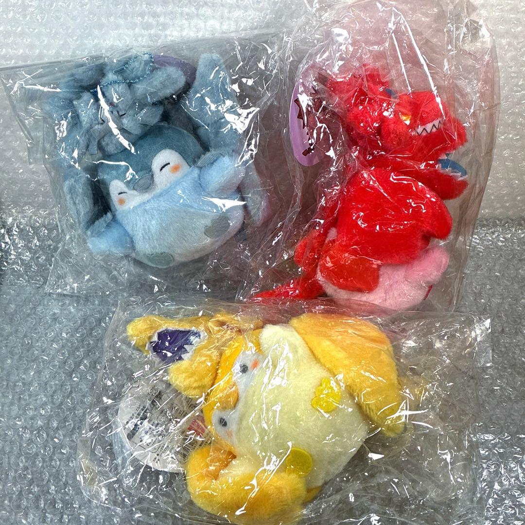 遊戯王 コウペンちゃん ぬいぐるみマスコット 三幻神