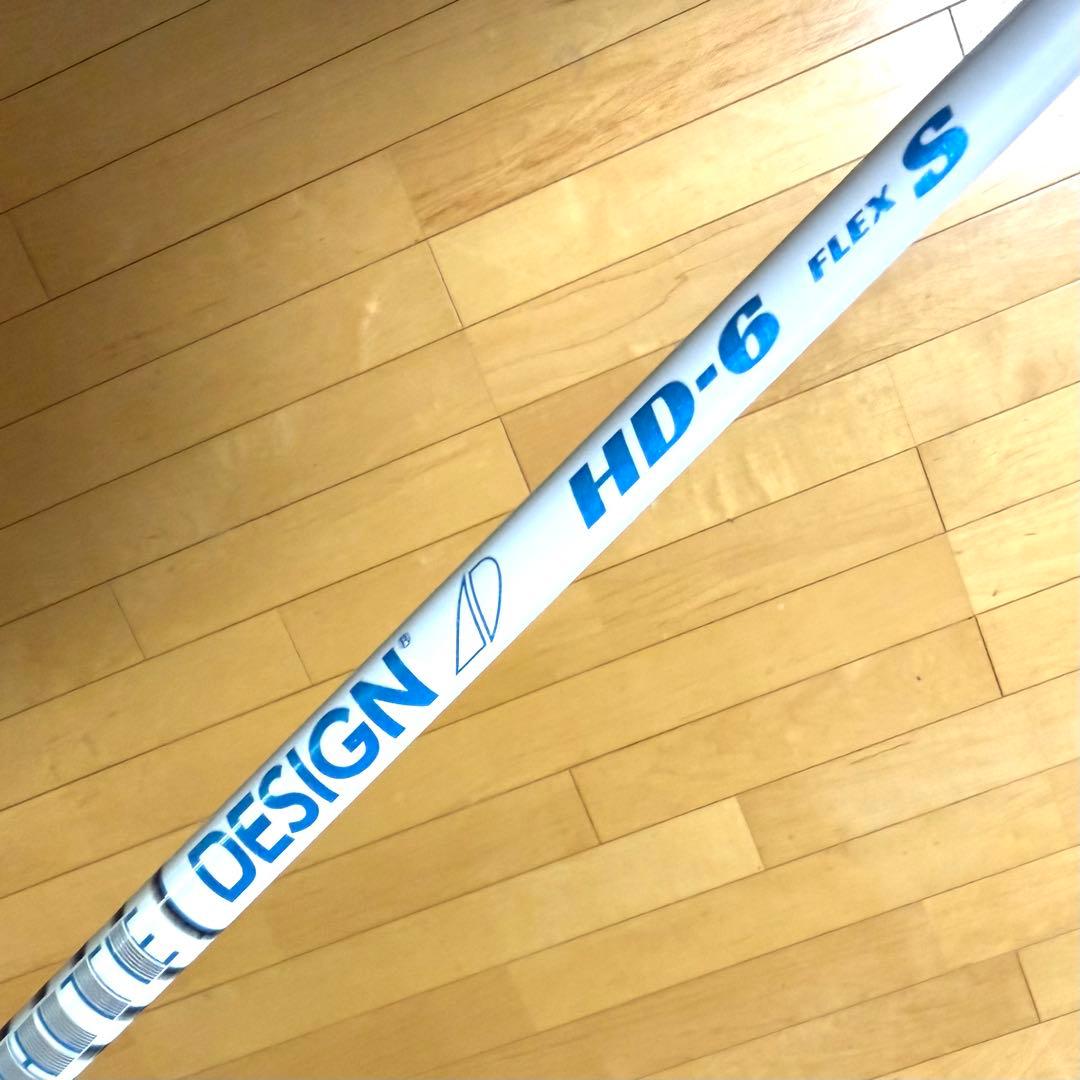 ツアーAD HD-6 フレックスS ドライバーシャフト　テーラーメイドスリーブ