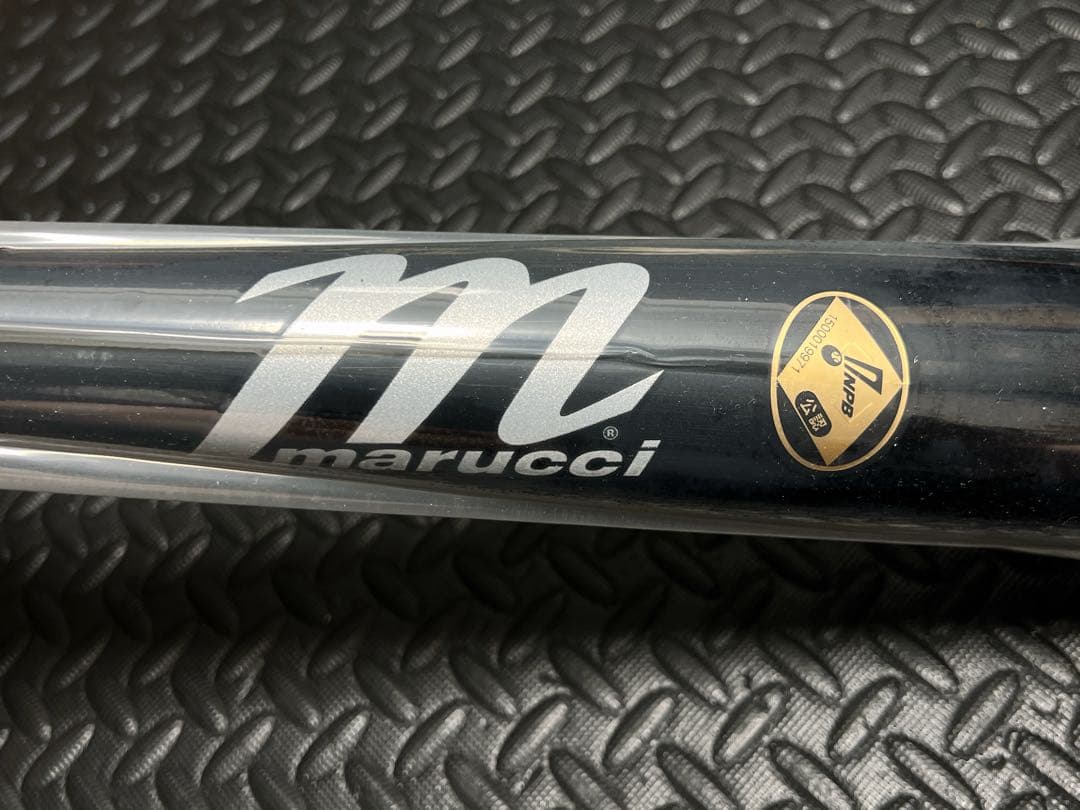 新品 プロ支給品 硬式 木製 バット マルッチ マルーチ NPBマーク 岡本和真