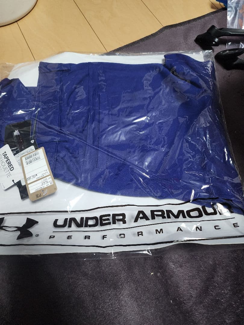 【新品】アンダーアーマー ゴルフ テーパードパンツ 1378292 XL