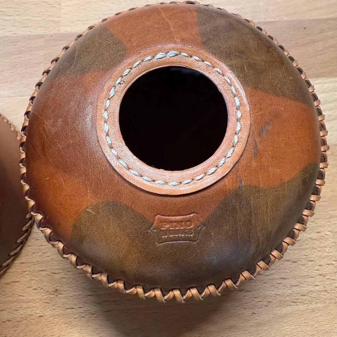 pino works ピノワークス レザー OD缶カバー ハンドルカバー セット
