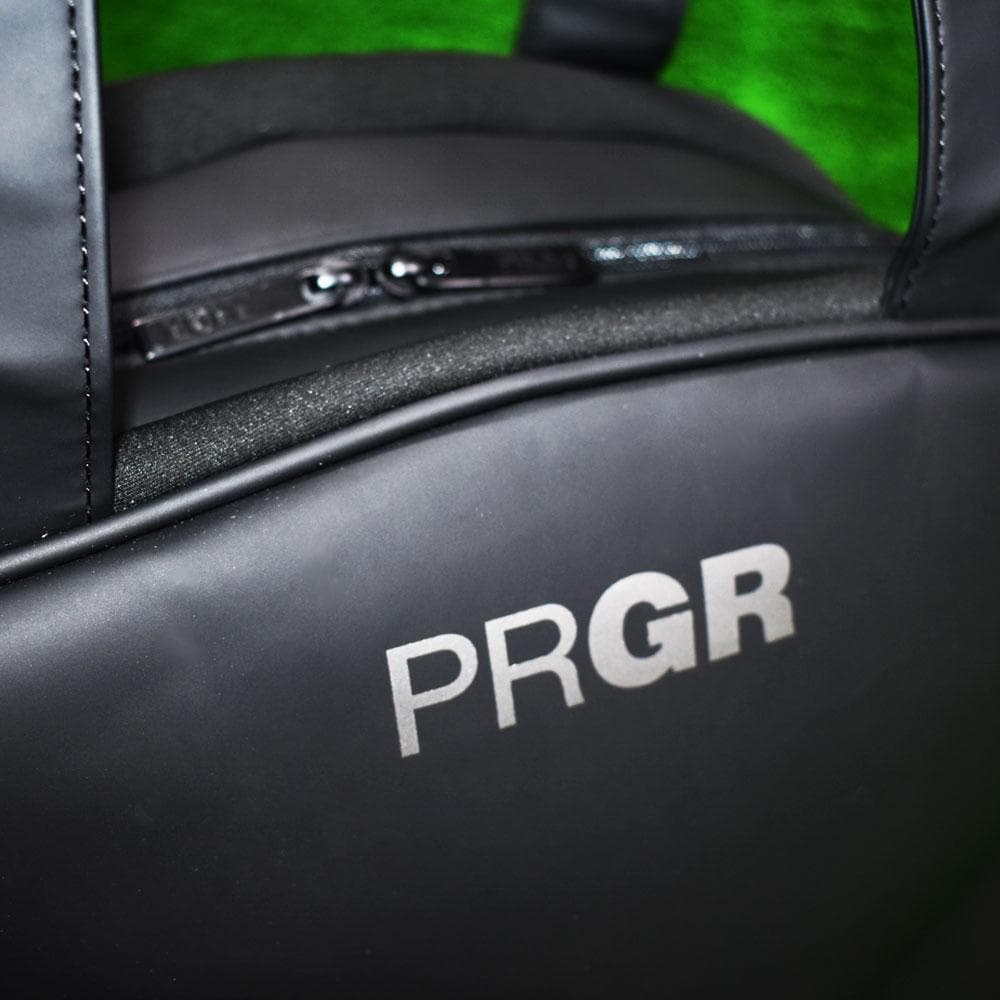 PRGR/プロギア ゴルフ ボストンバッグ【マッドブラック】美品！