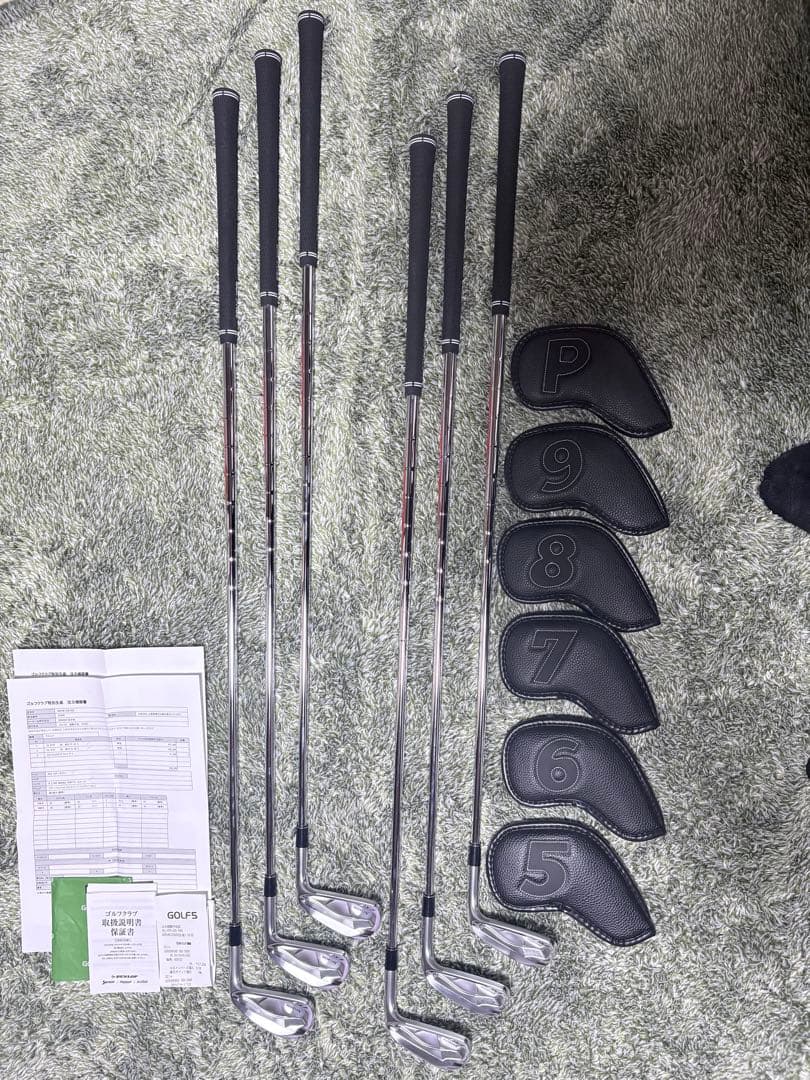 SRIXON ZXi7 アイアン　6本セット（5I〜PW）