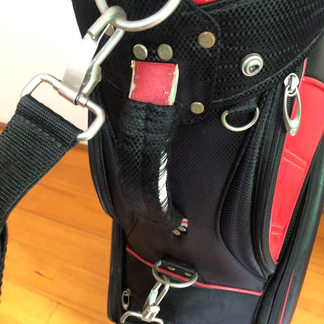 TaylorMade テーラーメイド キャディバック ブラック フードなし