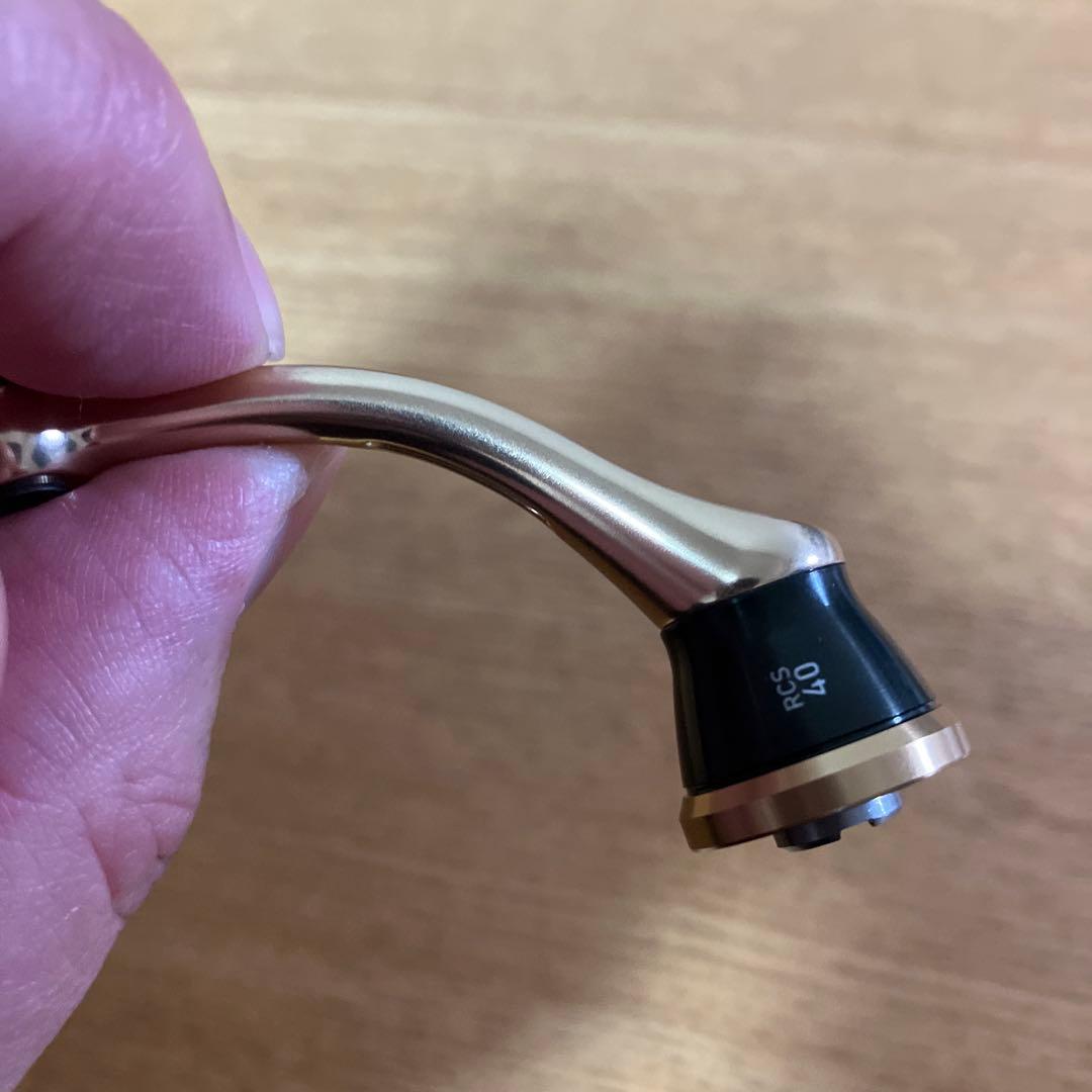 新品　SLP WORKS 22RCS 40mm ハンドル　リブレ　IPブラウン