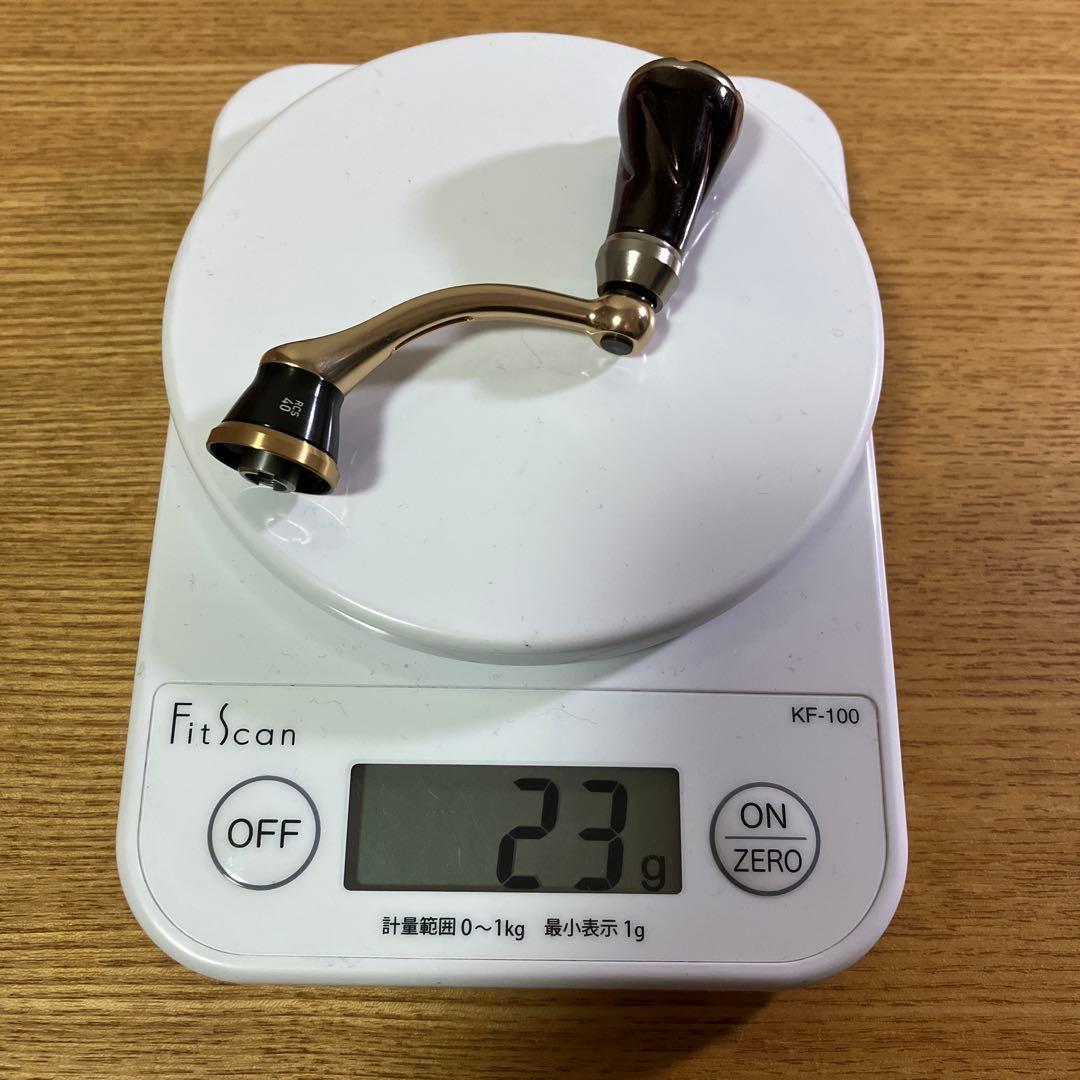 新品　SLP WORKS 22RCS 40mm ハンドル　リブレ　IPブラウン