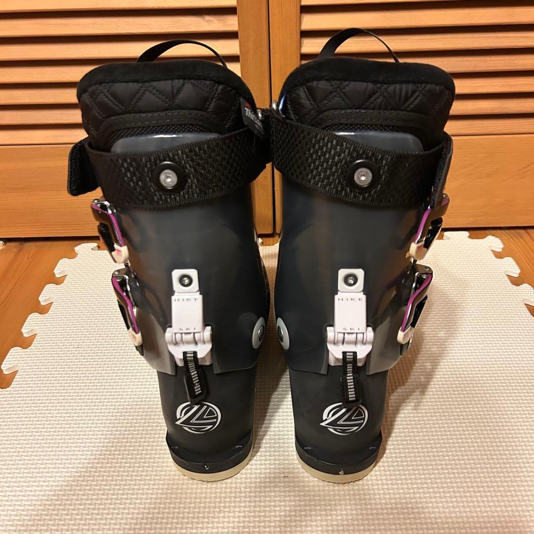 LANGE 女性用スキーブーツ ブラック 23cm